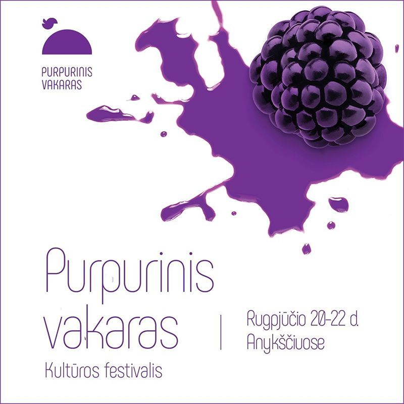 Festivalis „Purpurinis vakaras“ (2020) / Deimantės Rybakovienės iliustracijų parodos ,,Balti laukai” atidarymas