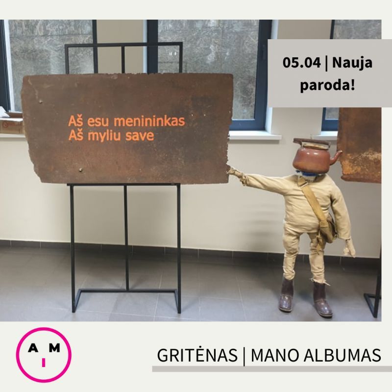Roberto Gritėno parodoja „Mano albumas“