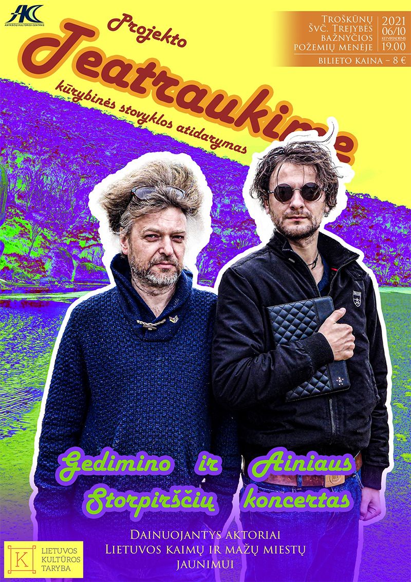 Projektas „TEATRaukime“ / Stovyklos atidarymas