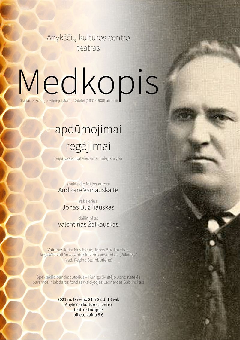 Premjera spektaklis „Medkopis“ (rež. Jonas Buziliauskas)