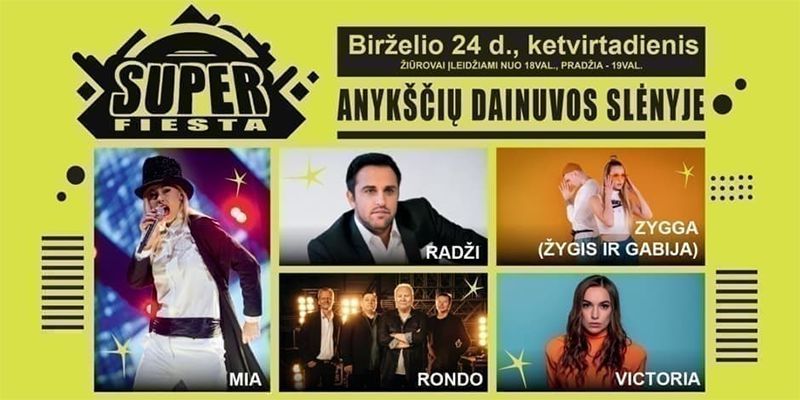 JONINIŲ SUPERFIESTA Anykščiuose!