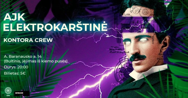 Elektroninės muzikos vakaras „Elektrokarštinė“