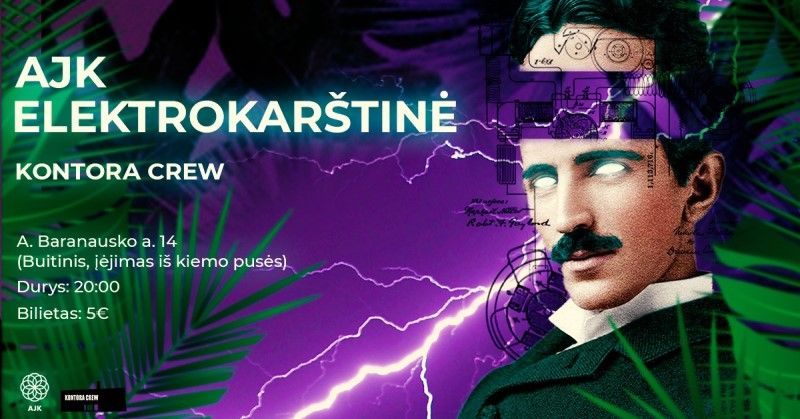 Elektroninės muzikos vakaras „Elektrokarštinė“ 