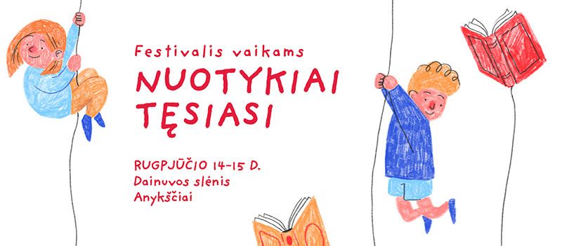 Literatūros, menų ir vasaros pramogų festivalis “Nuotykiai tęsiasi!” (2021) / Pirmoji diena