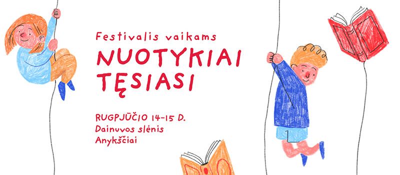 Literatūros, menų ir vasaros pramogų festivalis “Nuotykiai tęsiasi!” (2021) / Pirmoji diena