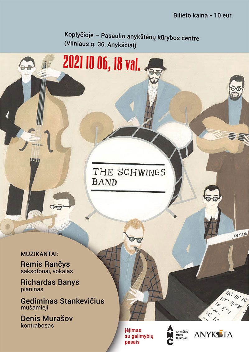 Grupės „The Schwings Band“ koncertas