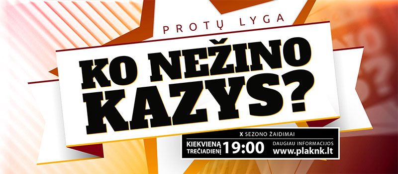 Protų Lyga arba „Ko nežino Kazys?“ Anykščiuose