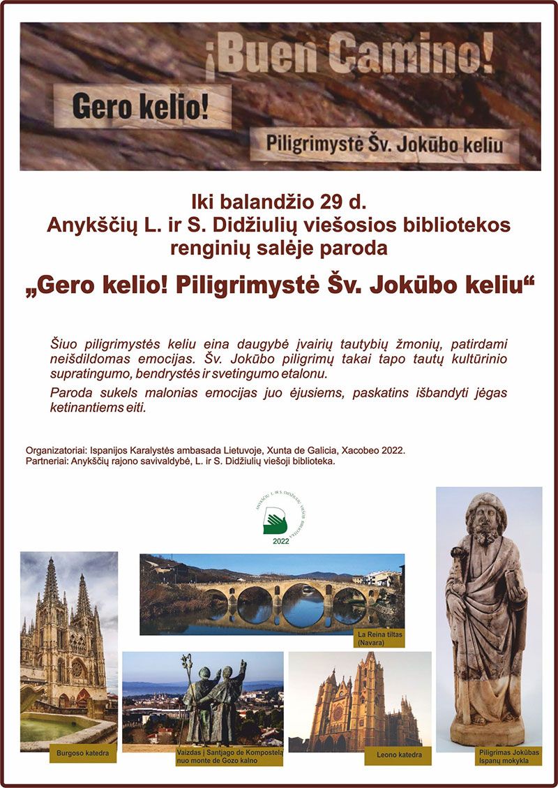 Paroda „Gero kelio! Piligimystė Šv. Jokubo keliu“