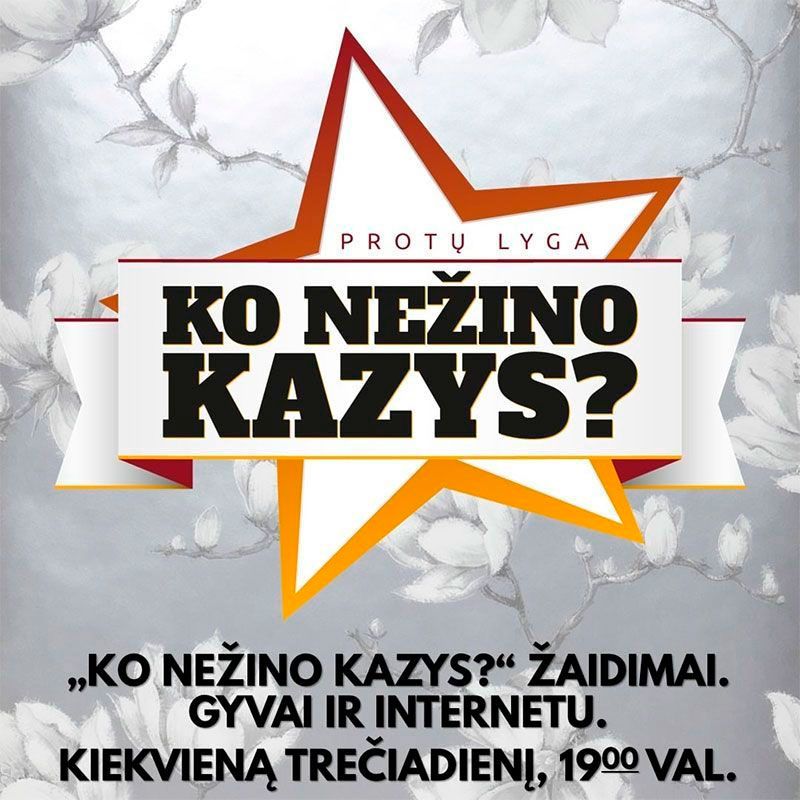 Protų Lyga arba „Ko nežino Kazys?“ Anykščiuose