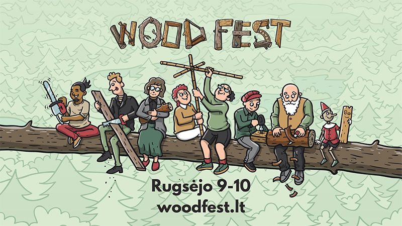 Menų festivalis  „WOOD fest“ / Pirmoji diena