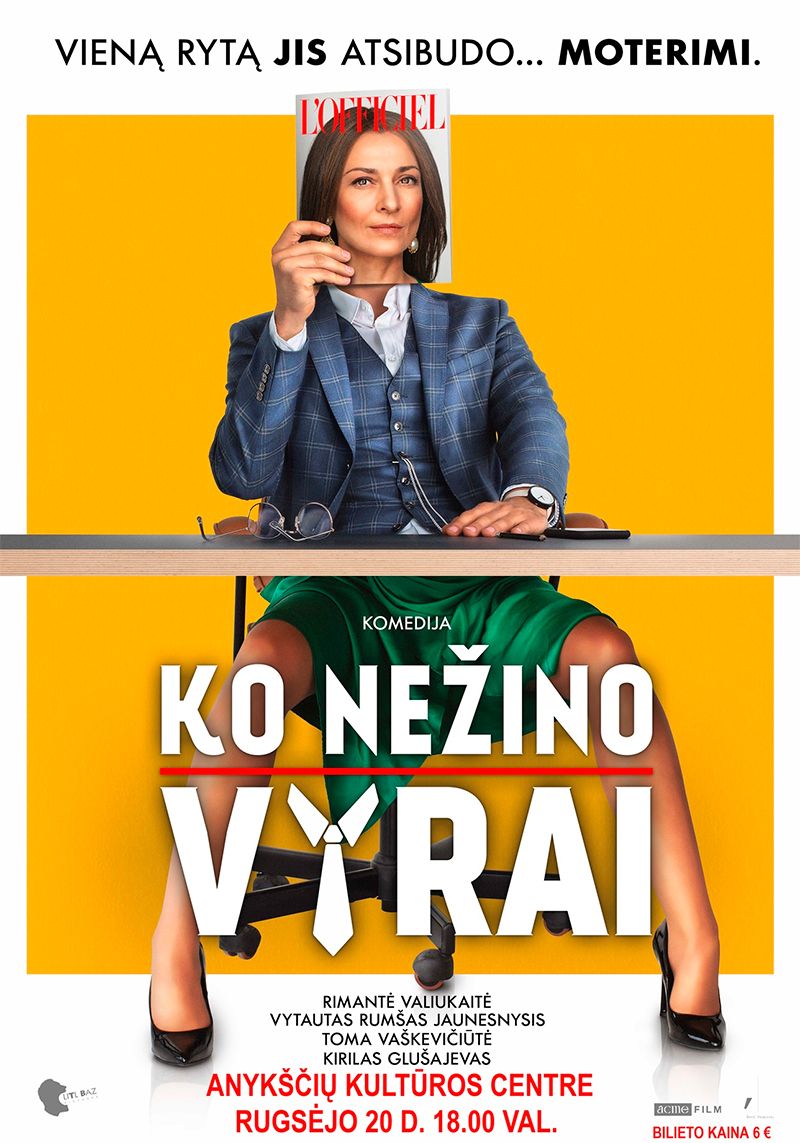 Lietuviška komedija ,,Ko nežino vyrai“