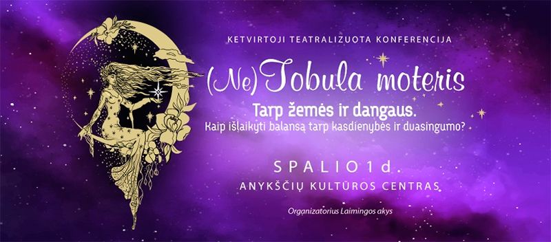 Teatralizuota konferencija „(Ne)Tobula moteris“