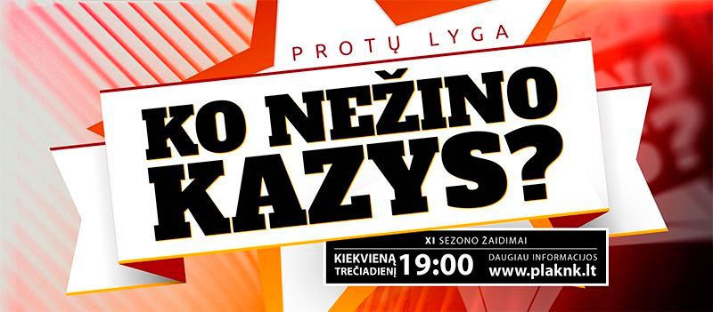 Protų Lyga arba „Ko nežino Kazys?“ Anykščiuose