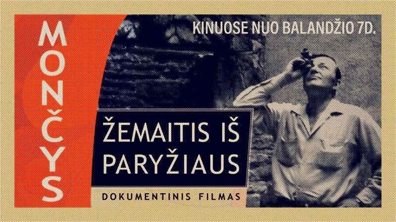 Dokumentinių filmų XIII festivalis „Adox“ / Filmas „MONČYS. ŽEMAITIS IŠ PARYŽIAUS“ (rež. L. Mikuta)