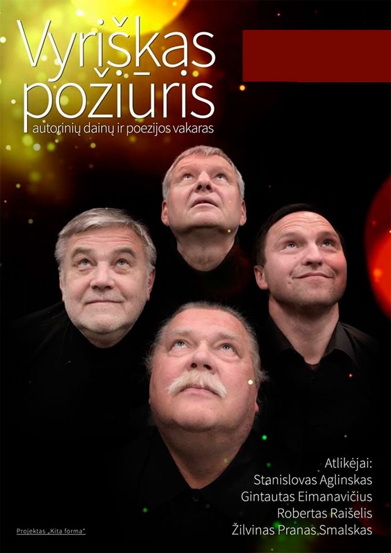 Autorinių dainų ir poezijos programa „Vyriškas požiūris“