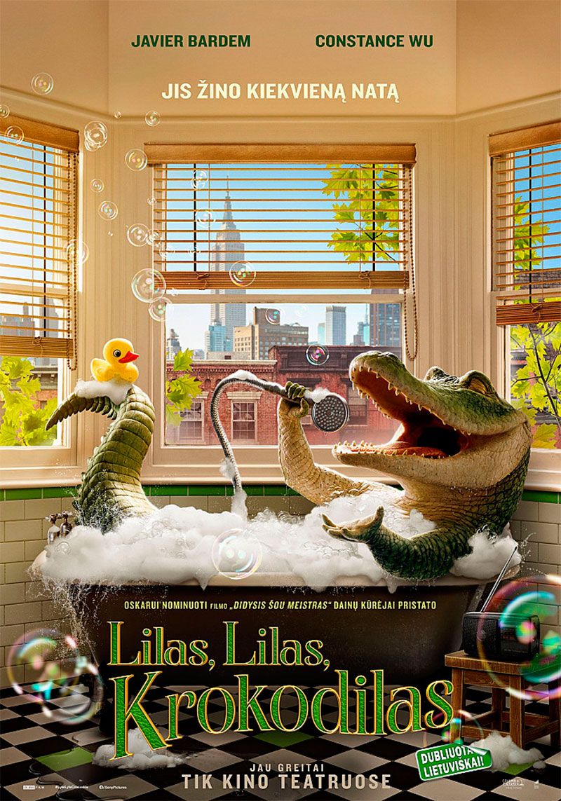 Kino filmas „Lilas, Lilas, Krokodilas“ (2022 m.,Trukmė: 1h 46 min)