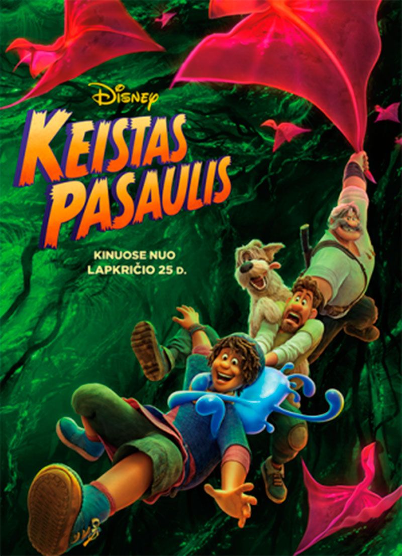 Animacinis filmas „Keistas pasaulis“ (2022 m., Trukmė: 1h 42 min)