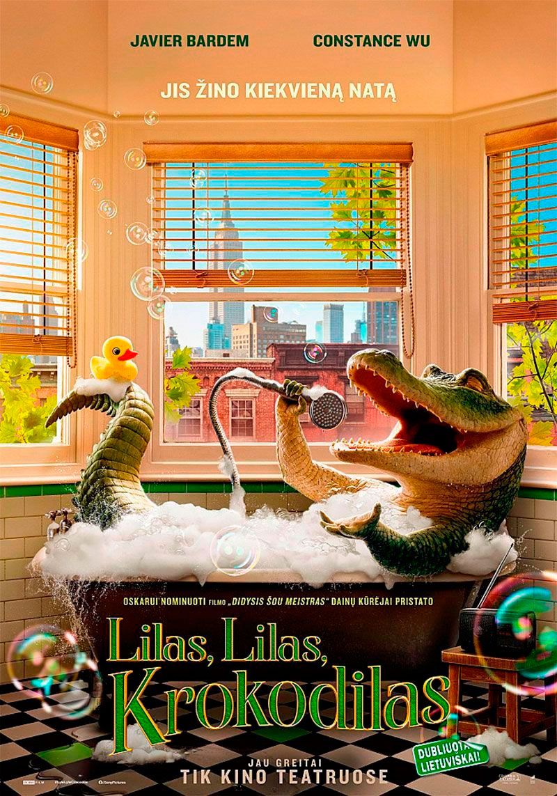 Kino filmas „Lilas, Lilas, Krokodilas“ (2022 m.,Trukmė: 1h 46 min)