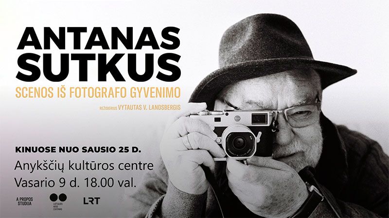 Lietuviškas dokumentinis filmas „Antanas Sutkus. Scenos iš fotografo gyvenimo“ (2021 m.,Trukmė: 1h 03min)