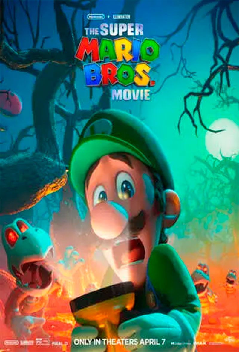 Kino filmas vaikams „Broliai Super Mario“ (2023m., Trukmė: 1:40 min, 3D)