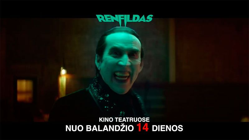 Kino filmas „ Renfildas“ (2023m., Trukmė: 2:00 min)