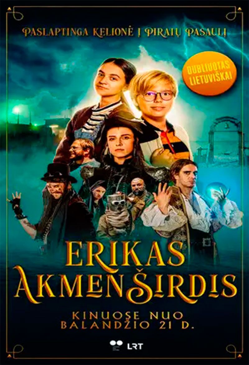 Kino filmas vaikams „Erikas akmenširdis“ (2023m., Trukmė: 106 min)