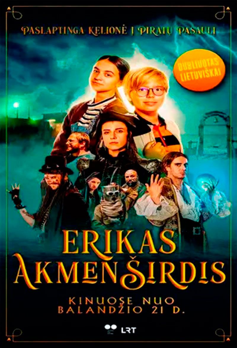 Kino filmas vaikams „Erikas akmenširdis“ (2023m., Trukmė: 106 min)