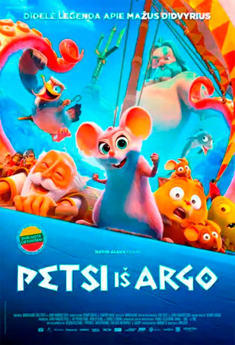 Animacinis filmas vaikams „Petci iš Argo“ (2023m., Trukmė: 95 min)