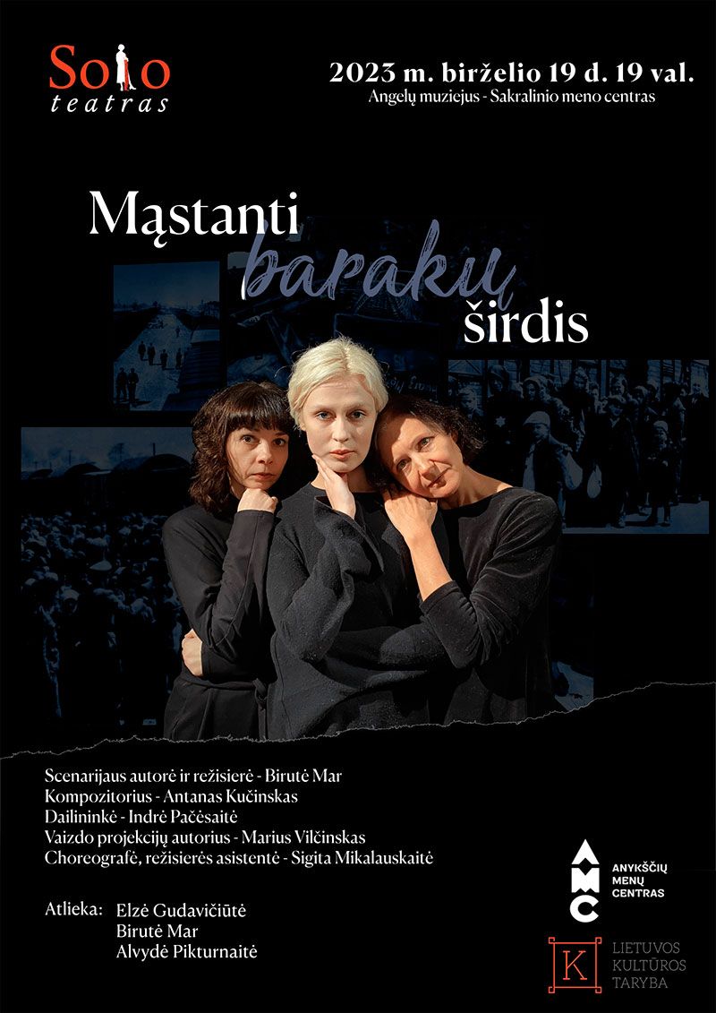 „Solo teatro“ spektaklis „Mąstanti Barakų širdis“