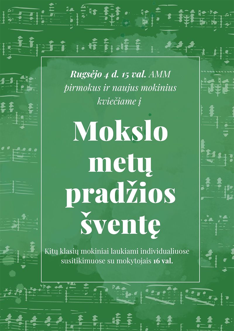 Mokslo metų pradžios šventė