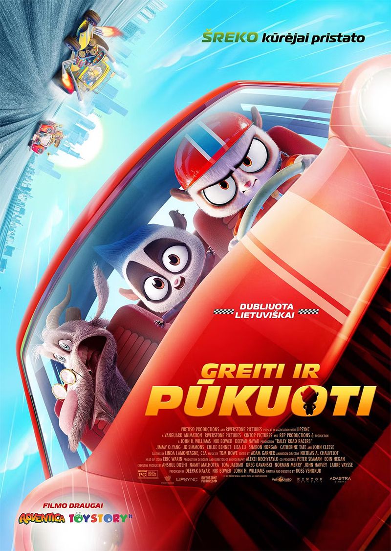 Animacinis kino filmas „Greiti ir Pūkuoti“ (2023m., Trukmė: 1 h 33 min)