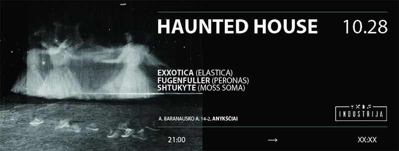 Vakarėlis „Haunted house / Halloween“