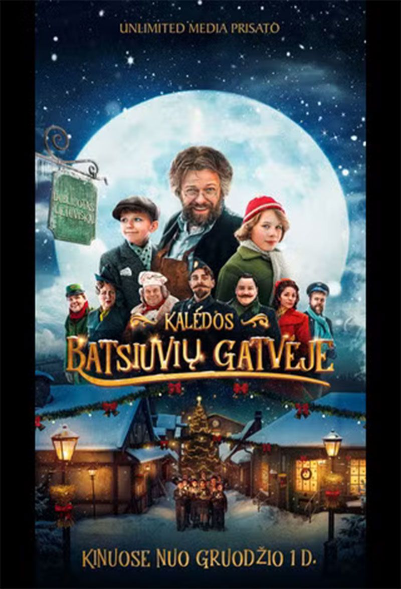 Kino filmas „Kalėdos Batsiuvių gatvėje“ (2023m., Trukmė: 1h 35 min)