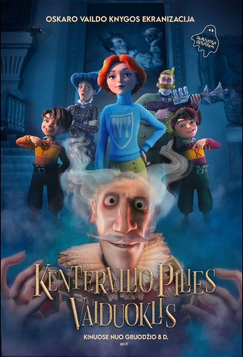 Animacinis kino filmas „Kentervilio pilies vaiduoklis“ (2023m., Trukmė: 89 min)