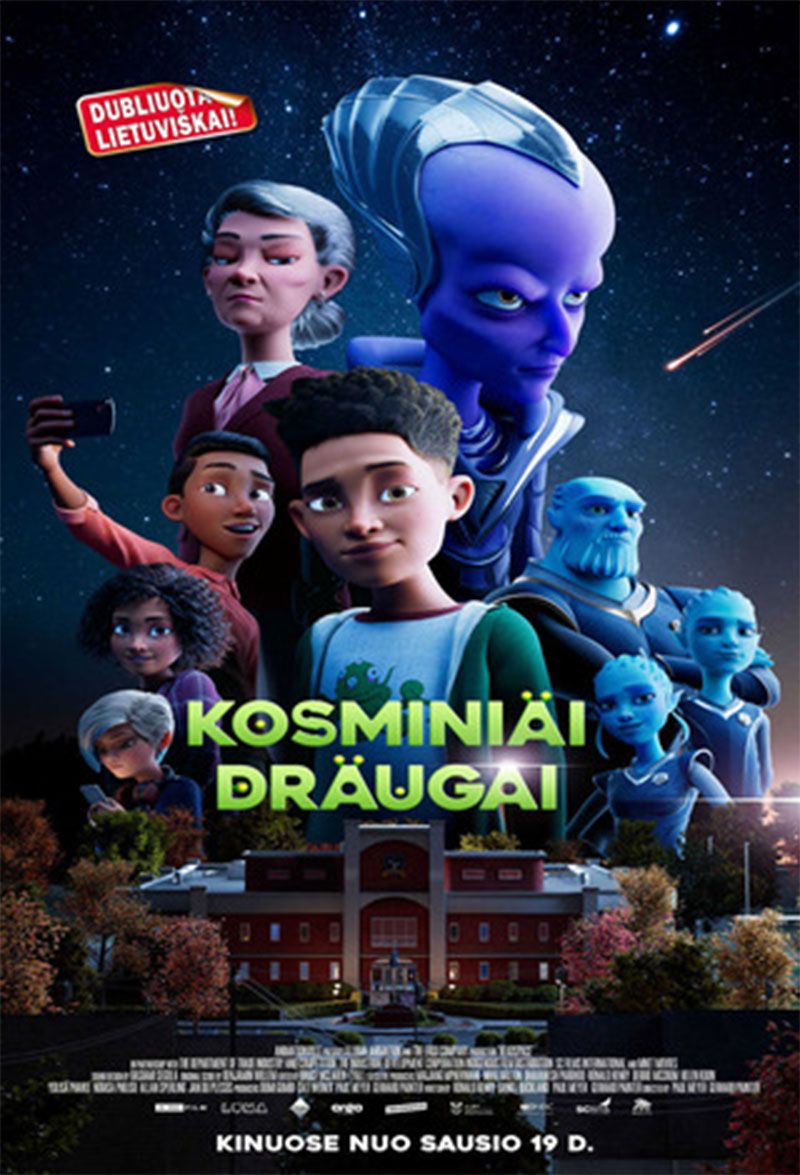 Animacinis kino filmas „Kosminiai draugai“ (2024m., Trukmė: 1h 25 min)