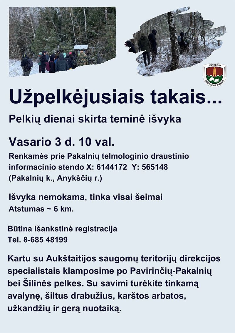 Žygis „Užpelkėjusiais takais...“