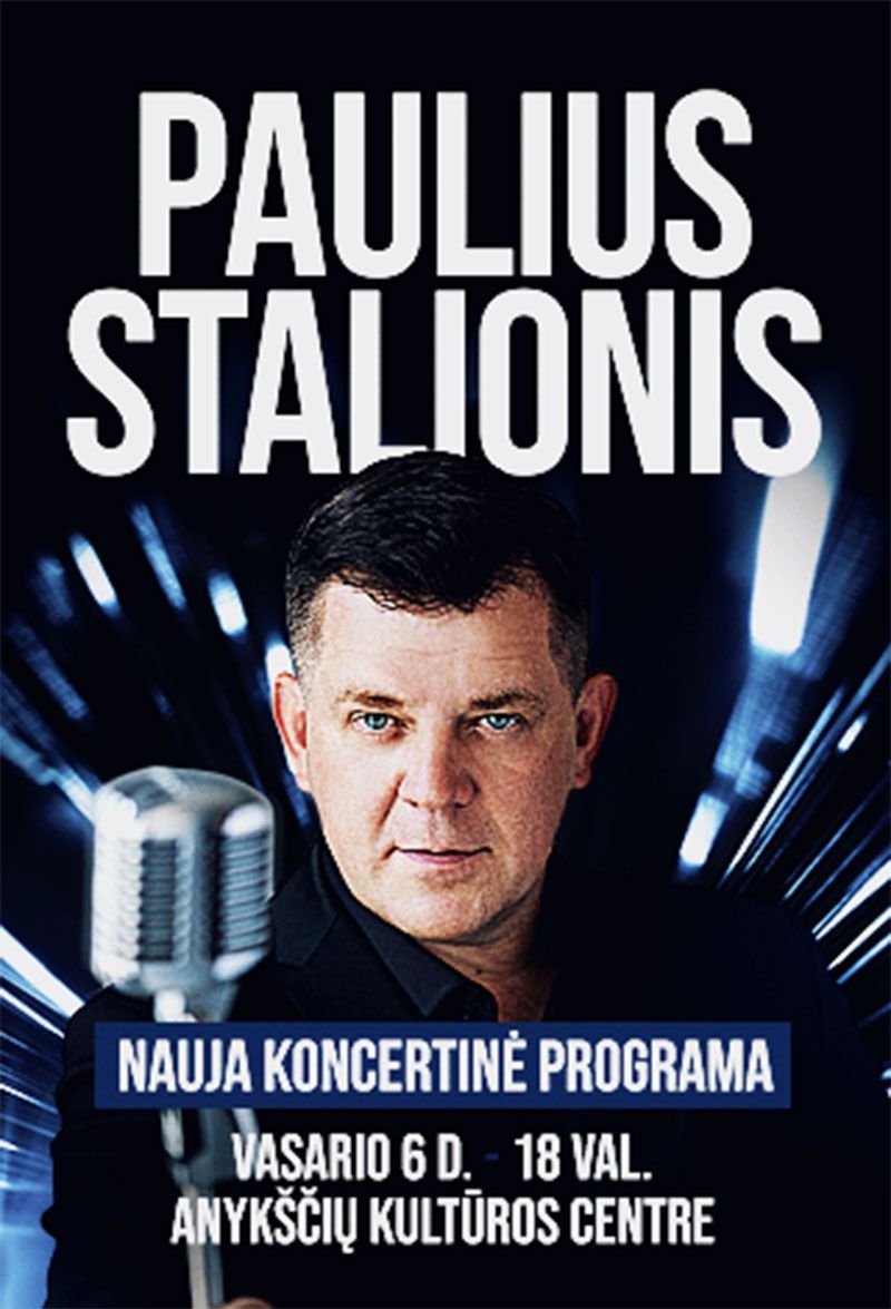 Pauliaus Stanionio koncertas