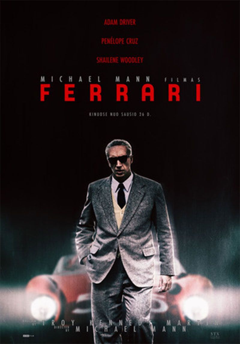 Kino filmas „FERRARI“ (2023m., Trukmė: 1 h 55 min)