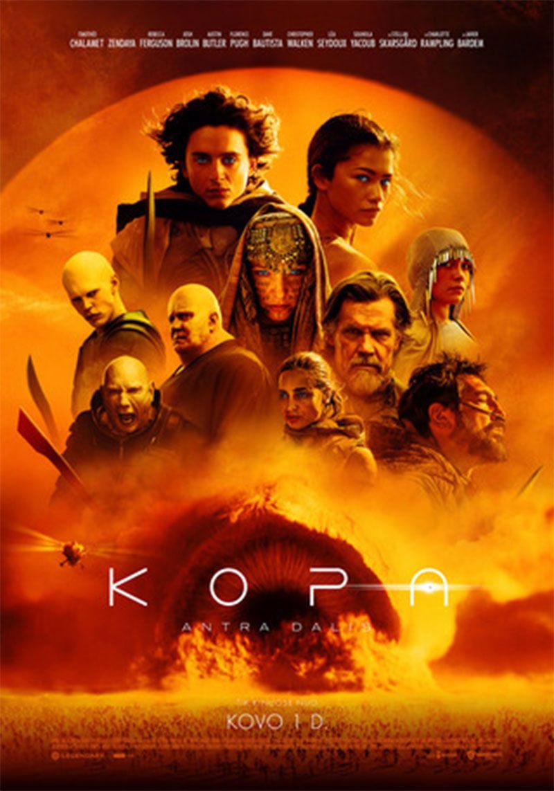 Kino filmas „Kopa“ (2024 m., Trukmė: 166 min)
