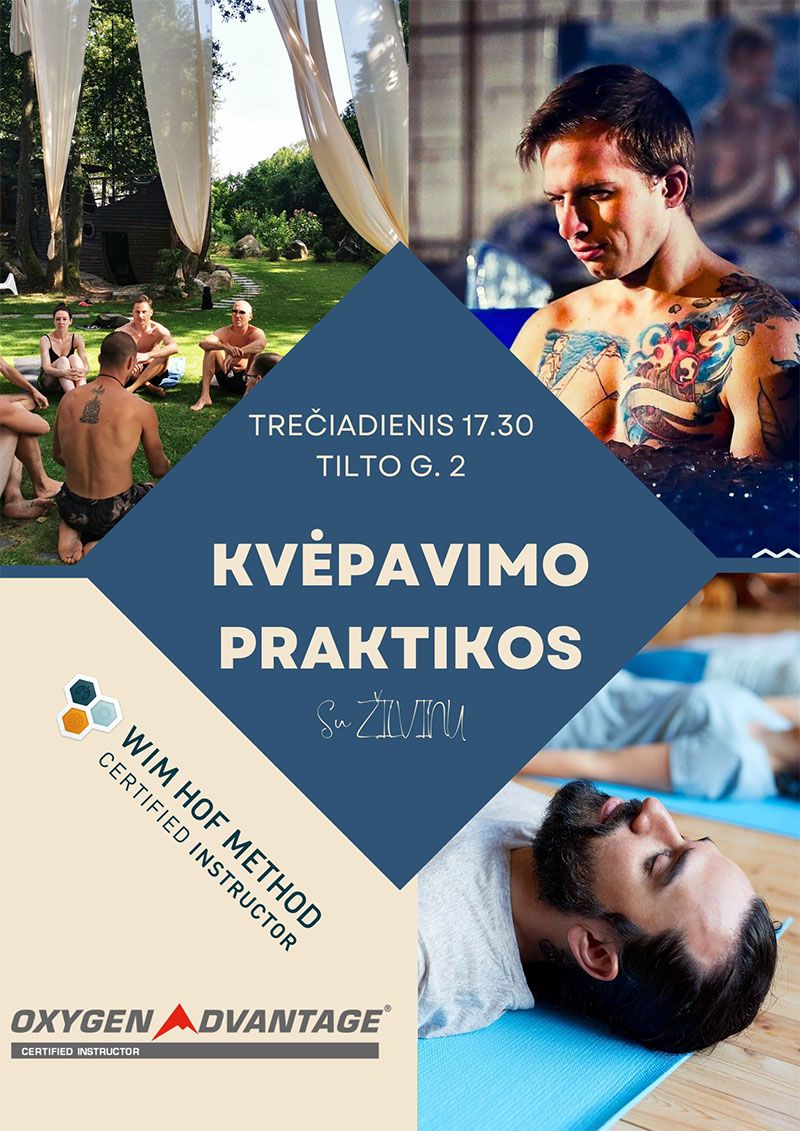 Užsiėmimas „Kvėpavimo praktikos“