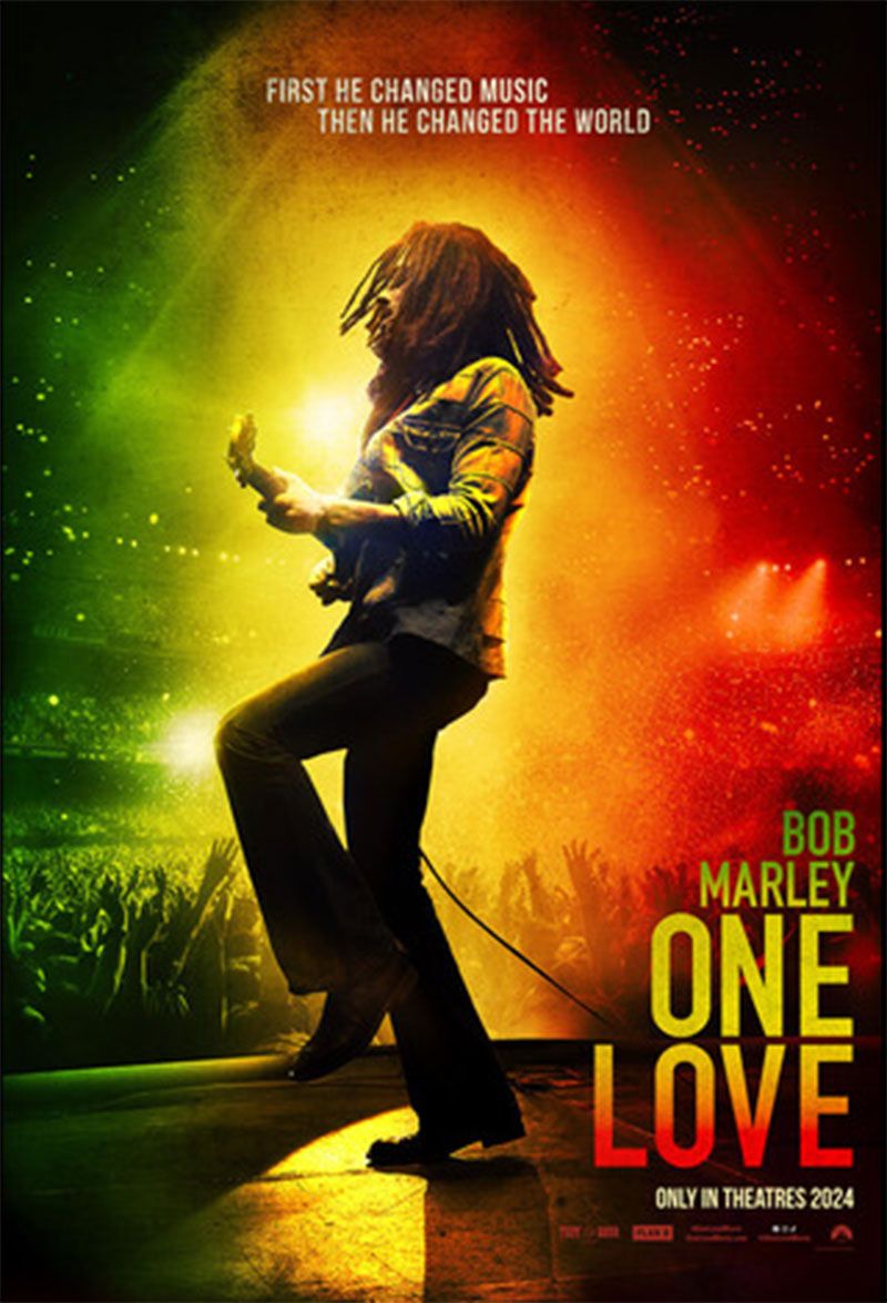 Filmai kino gurmanams Anykščiuose / Kino filmas „Bob Marley: One Love“ (2023 m., Trukmė: 1h 34 min)