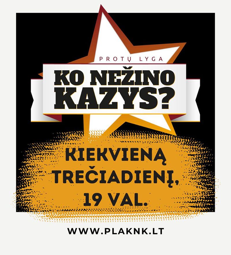 Protų Lyga arba „Ko nežino Kazys?“ Anykščiuose