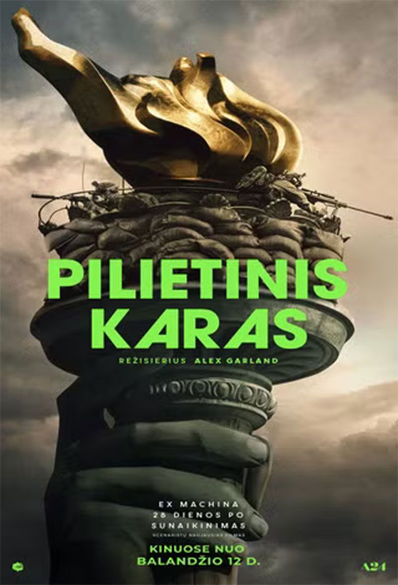 Kino filmas „Pilietinis karas“ (2024m., Trukmė: 60 min)