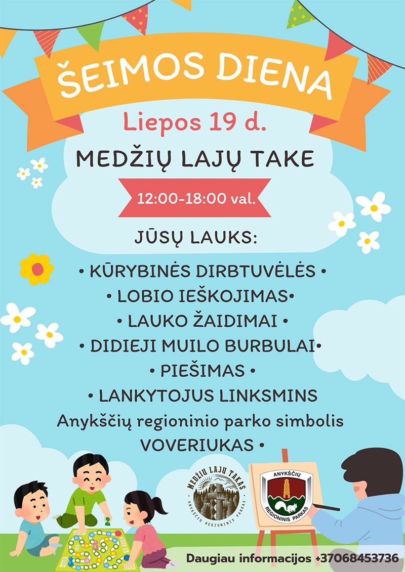 Renginys visai šeimai „Šeimos diena“