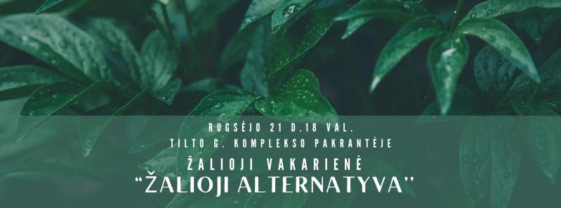 Obuolinės (2024) / Turizmo naktis / Žalioji vakarienė „Žalioji alternatyva“