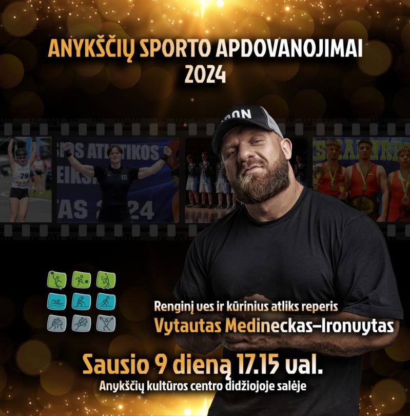 Anykščių sporto apdovanojimai 2024