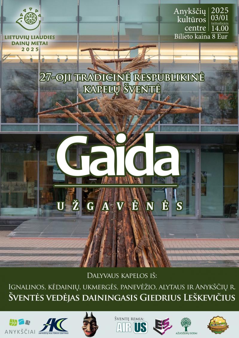 27-oji Tradicinė Respublikinė kapelų šventė „Gaida“ / Užgavėnės