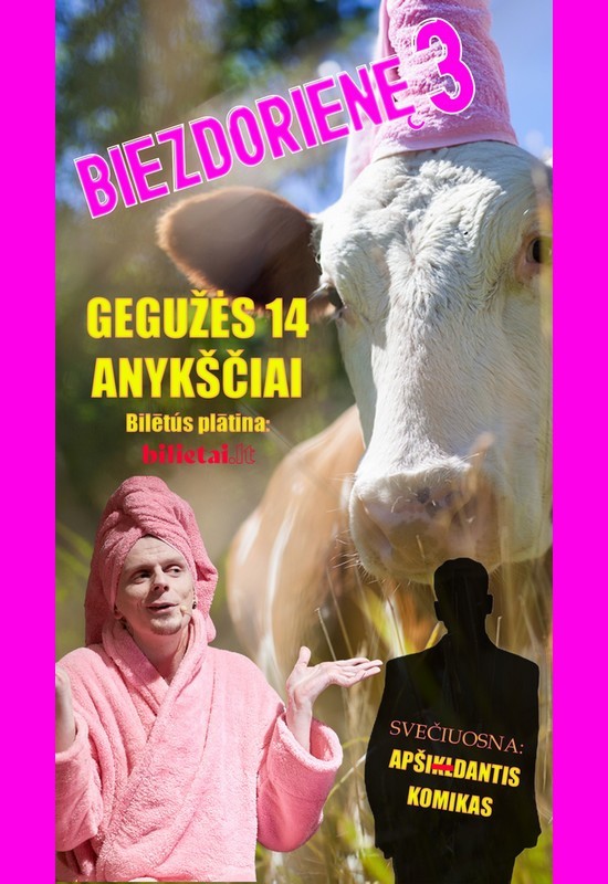 Humoro vakaras „BIEZDORIENĖ 3“
