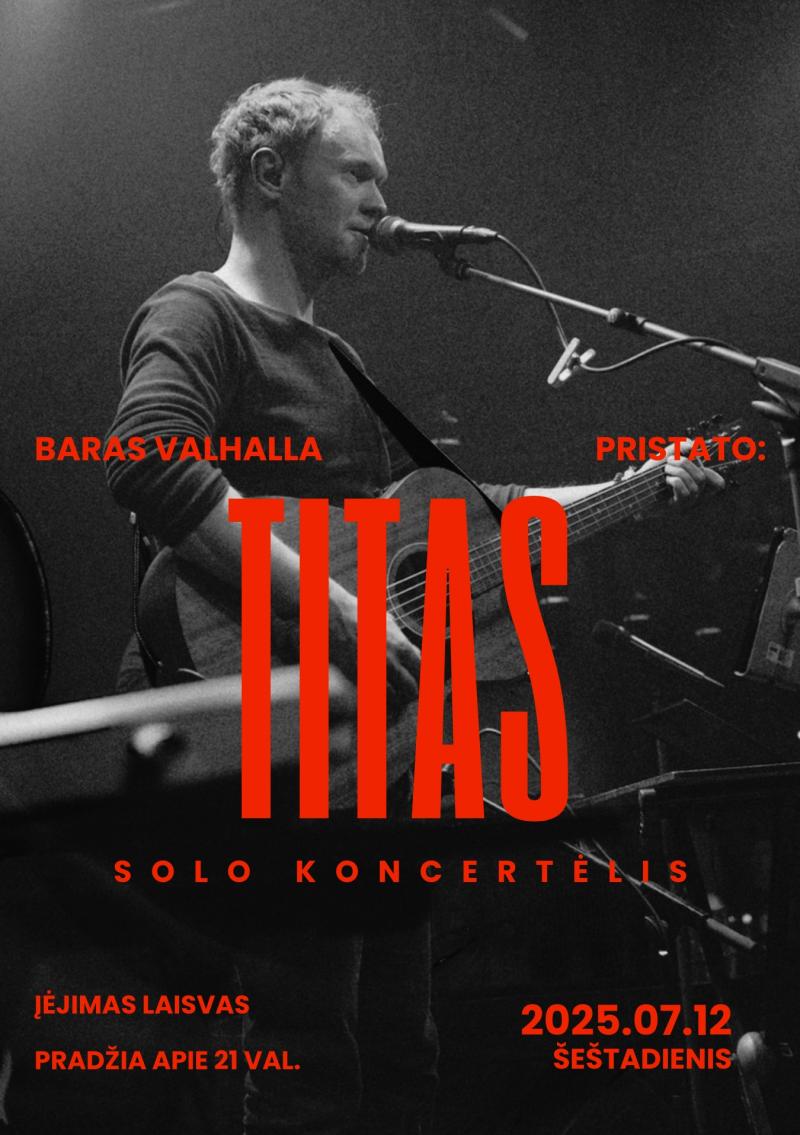 Tito Obelenio solo koncertas “Koncertėlis”
