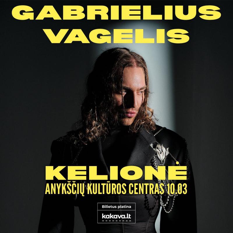 Gabrieliaus Vagelio koncertas „Kelionė“